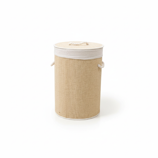 Simplifi Nest Round Premium Bamboo Laundry & Storage Basket