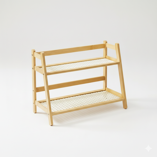 Simplifi Nest 2-Tier Wooden Kitchen Organizer