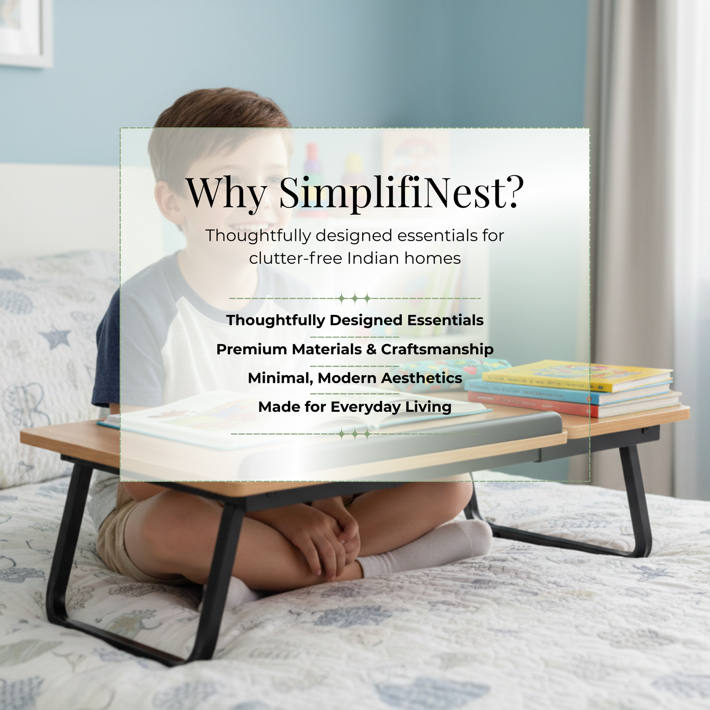 Premium Foldable Laptop Bed Desk