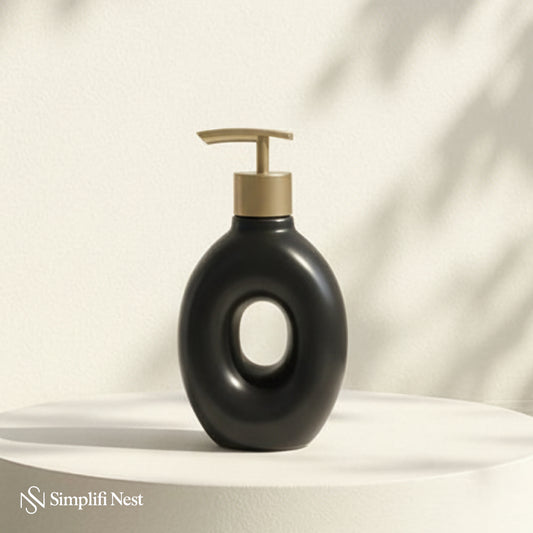 Hollow Ceramic Soap Dispenser - SimplifiNest