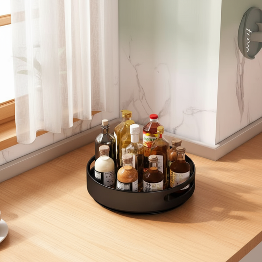 1-Tier Round 360° Kitchen Rack - SimplifiNest