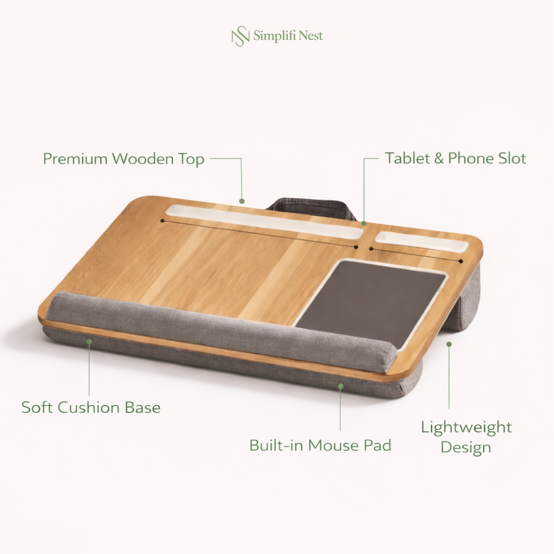 Cushioned Lap Laptop Desk