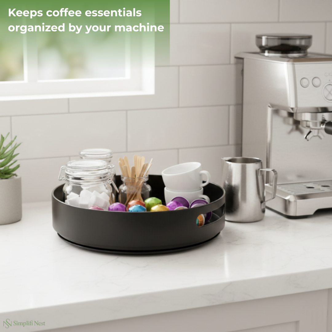 1-Tier Round 360° Kitchen Rack
