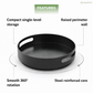 1-Tier Round 360° Kitchen Rack