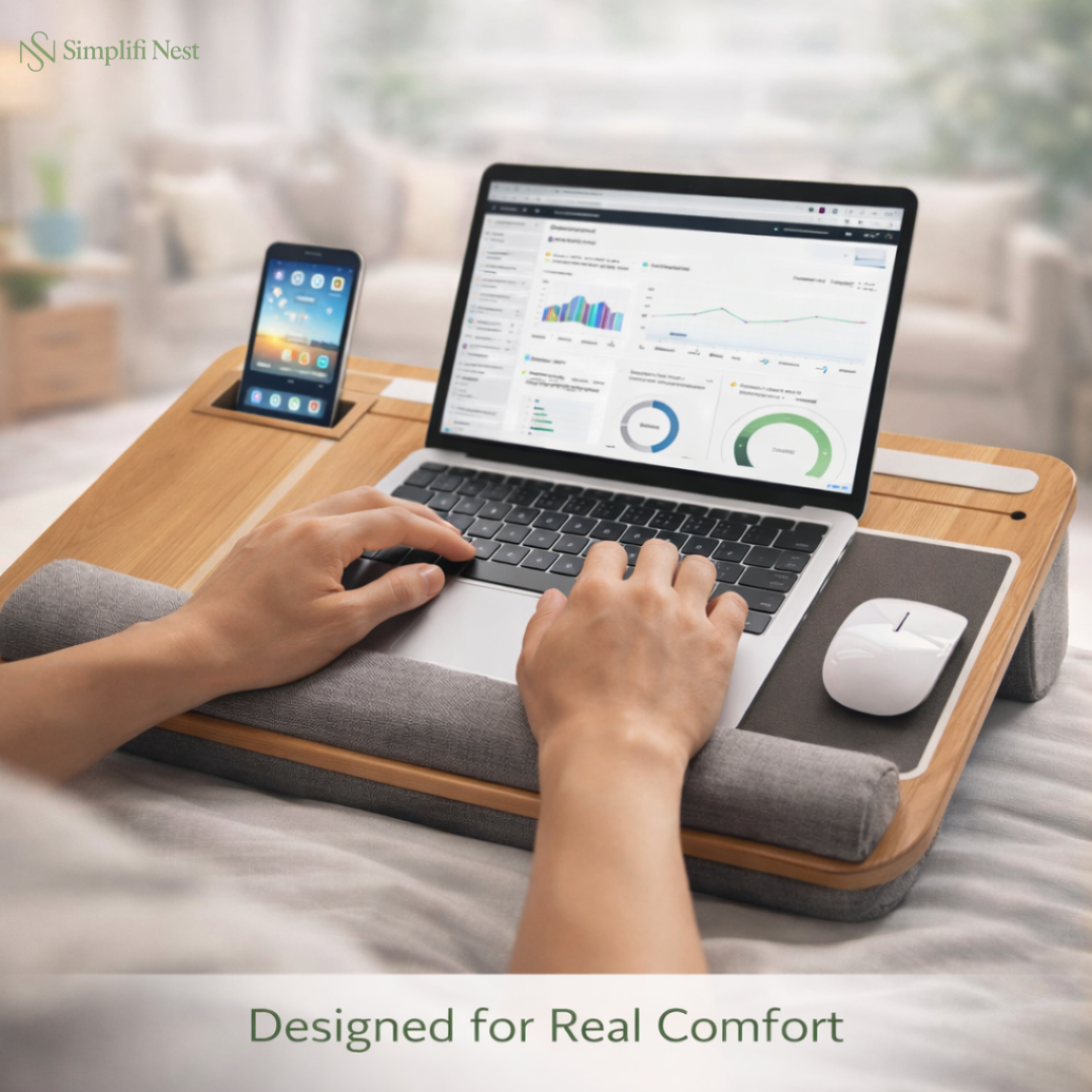 Cushioned Lap Laptop Desk