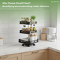 3-Tier 360° Rotating Kitchen Rack