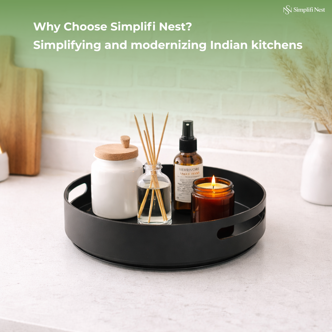 1-Tier Round 360° Kitchen Rack