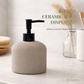 Ribbed Ceramic Soap Dispenser
