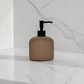 Ribbed Ceramic Soap Dispenser