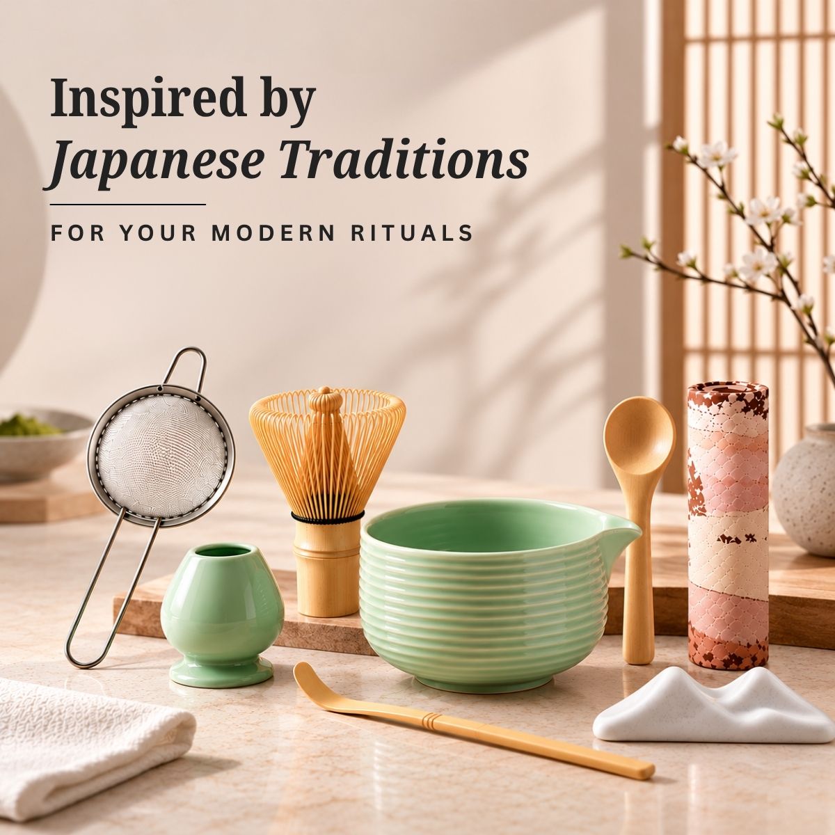 Luxury 8-Piece Matcha Tea Set