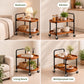 Classic 2-Tier Wood Serving Trolley