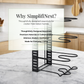 Pot & Pan Organizer Rack (4-Tier & 8-Tier)