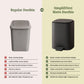 5L Matte Finish Dustbin with Removable Inner Bucket | Bathroom, Bedroom & Office