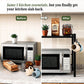 Expandable Carbon Steel Microwave & OTG Stand