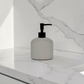 Ribbed Ceramic Soap Dispenser