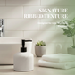 Ribbed Ceramic Soap Dispenser