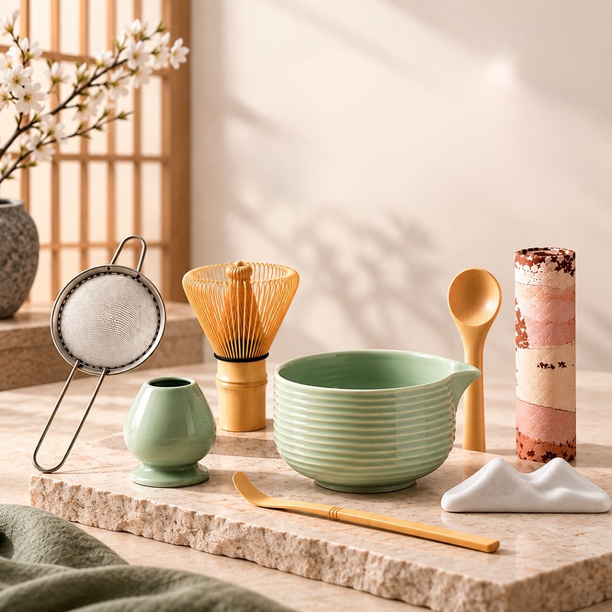 Luxury 8-Piece Matcha Tea Set