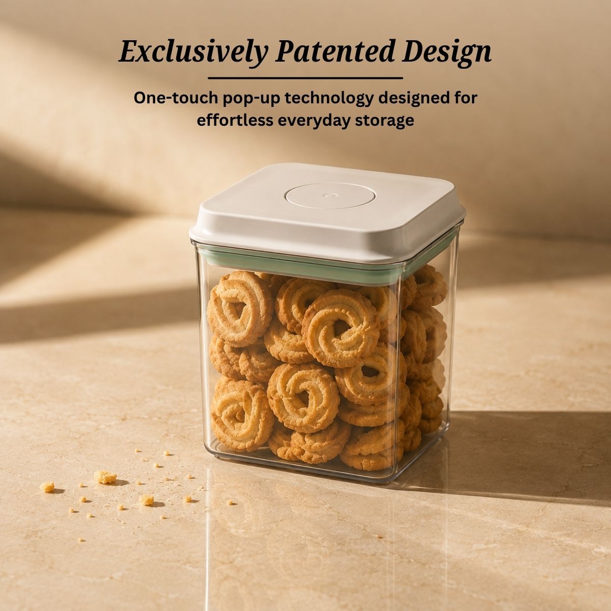 Pop Containers Set of 6 | Instant Vacuum | Airtight & BPA-Free Storage Containers