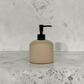 Ribbed Ceramic Soap Dispenser