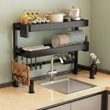 Stainless Steel Over the Sink Dish Rack India 85cm Installed Indian Kitchen – SimplifiNest Bartan Stand