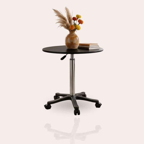 Multi-Purpose Round Rolling Table