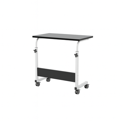 Height-Adjustable Portable Laptop Table with Wheels
