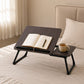 Foldable Bed Desk for Laptop & Kids Study – with Cup Holder & Tilting Tray