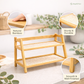Bamboo 2-Tier Kitchen Counter Organizer Rack