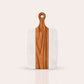 White Marble & Acacia Wood Chopping & Serving Board