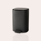 5L Matte Finish Dustbin with Removable Inner Bucket | Bathroom, Bedroom & Office