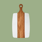 White Marble & Acacia Wood Chopping & Serving Board - SimplifiNest