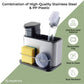 Dish Soap Dispenser with Sponge Holder & Tray - SimplifiNest