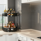 2-Tier Round 360° Kitchen Rack