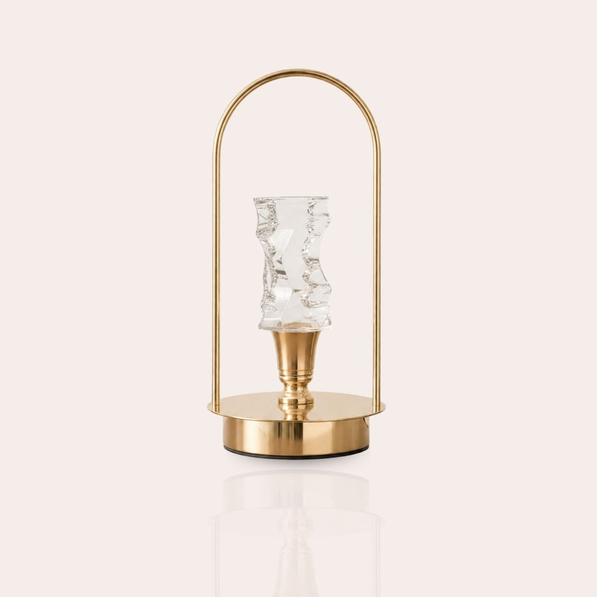 Premium Crystal Touch Lamp – Golden