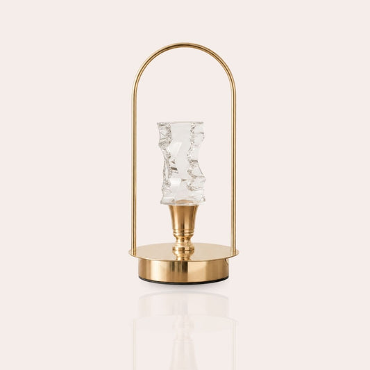 Premium Crystal Touch Lamp – Golden