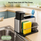 Dish Soap Dispenser with Sponge Holder & Tray - SimplifiNest