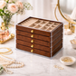 Crystal-Clear Fibre Jewelry Organizer