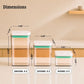 Pop Containers Set of 6 | Instant Vacuum | Airtight & BPA-Free Storage Containers