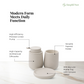 Elegant 3-Piece Ceramic Bathroom Set