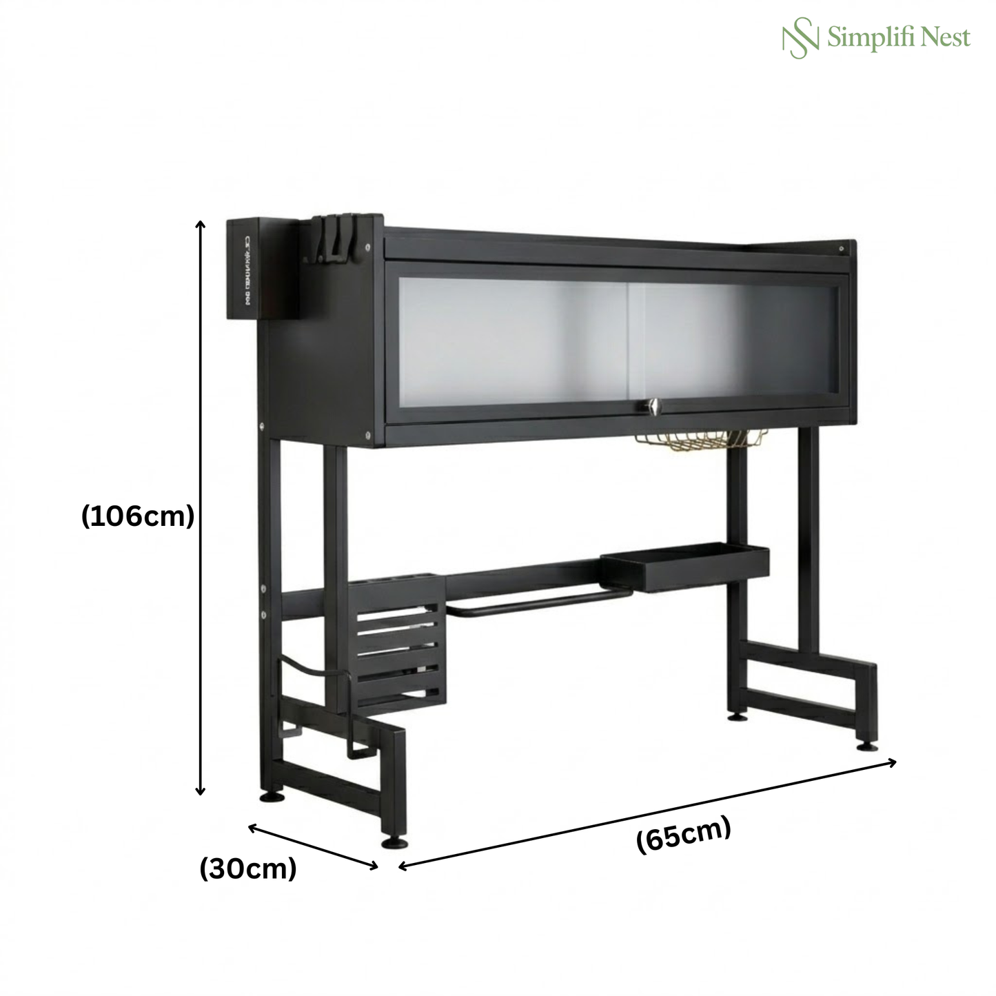 Over Sink Rack Dimensions 65cm – Indian Sink Compatibility Chart SimplifiNest Dish Drainer