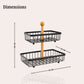 Rectangular Dual Tier Fruit & Vegetable Basket