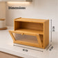 Bamboo Countertop Kitchen Cabinet with Fiber Glass-Style Finish