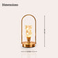 Premium Crystal Touch Lamp – Golden