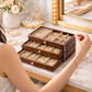 Crystal-Clear Fibre Jewelry Organizer