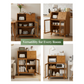 SimplifiNest Bamboo Cabinet Interior 2-Tier Storage – Floor Cabinet for Kitchen Bedroom India