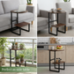 Dual-Tier G-Shaped Side Table