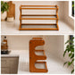 Bamboo Countertop Organiser Rack with Fibre Panels | Kitchen, Bathroom & Desk