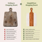 White Marble & Acacia Wood Chopping & Serving Board