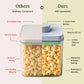 POP One-Touch Airtight Containers – Set of 6 | Stackable & BPA-Free | Patented