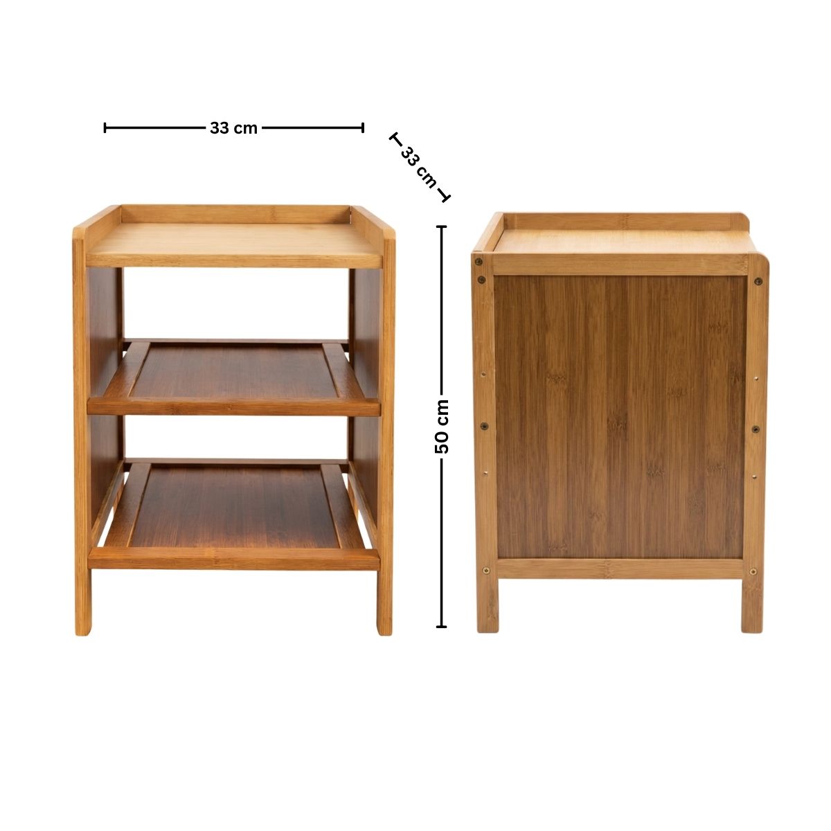 Compact 3-Tier Kitchen Countertop Organizer Rack